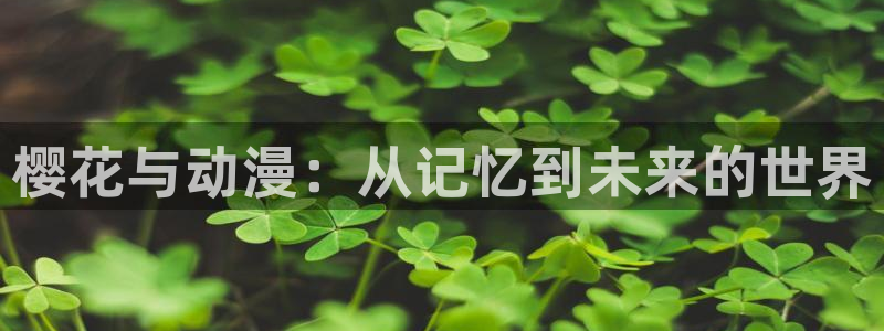 age专注动漫的门户网站：樱花与动漫：从记忆到未来的世界
